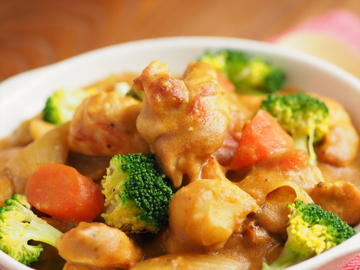 鶏むね肉のカレークリームシチュー