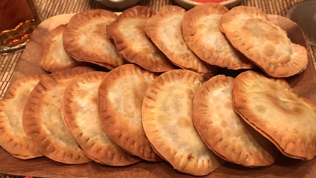 キーマカレー餃子パイ