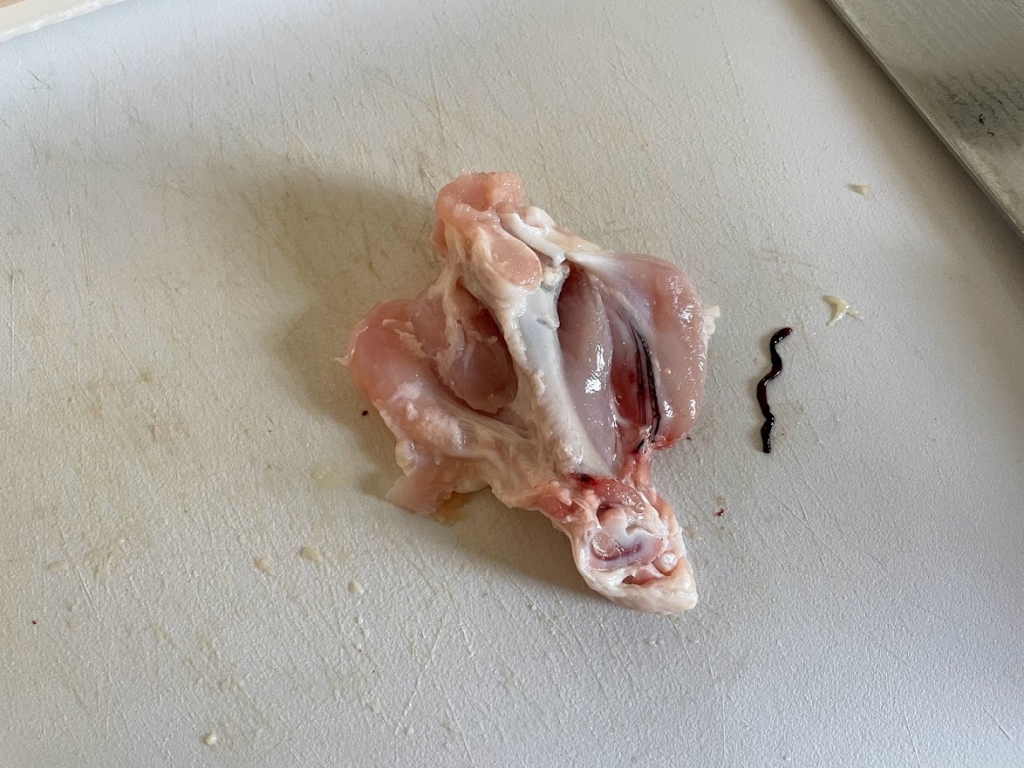 鶏のお掃除