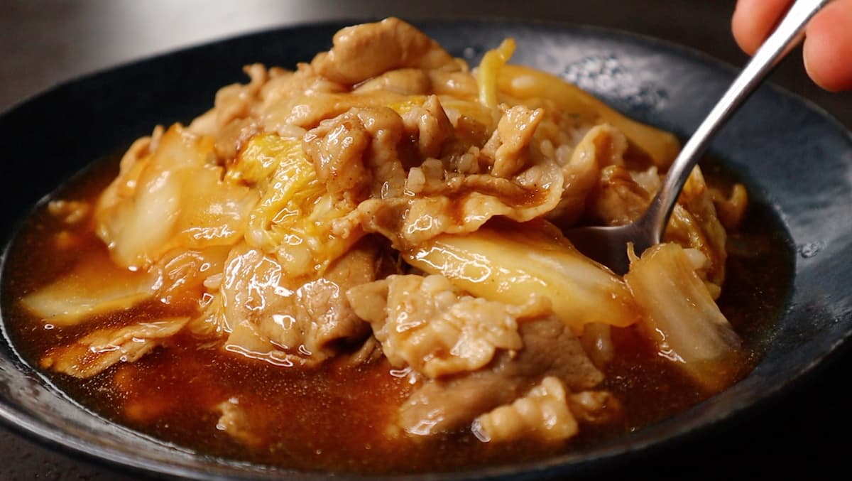 爆速中華丼 完成