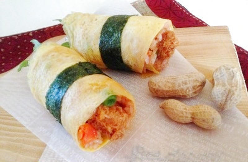薄焼き卵でひと工夫！見た目も楽しい「恵方巻」4選