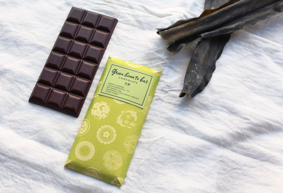 京都-羅臼昆布-／green bean to bar CHOCOLATE