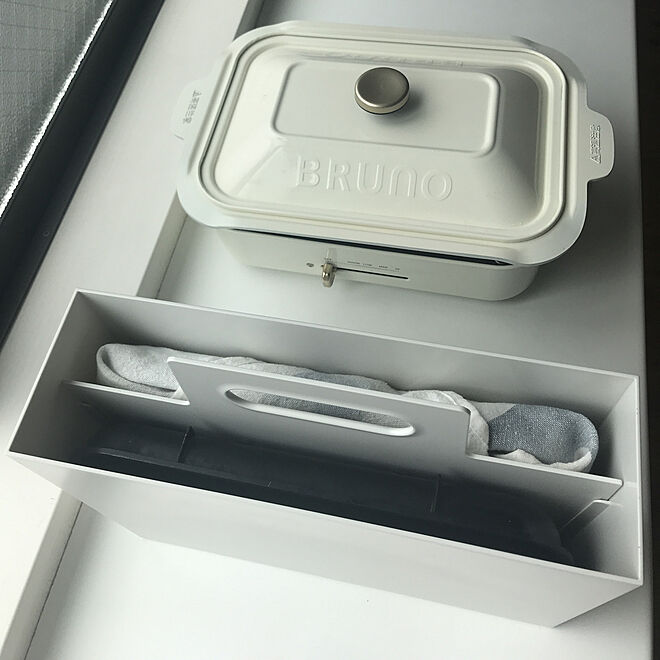 わが家のホットプレート収納