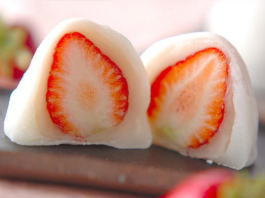 いちご大福6個入り／京都の和菓子　京みずは