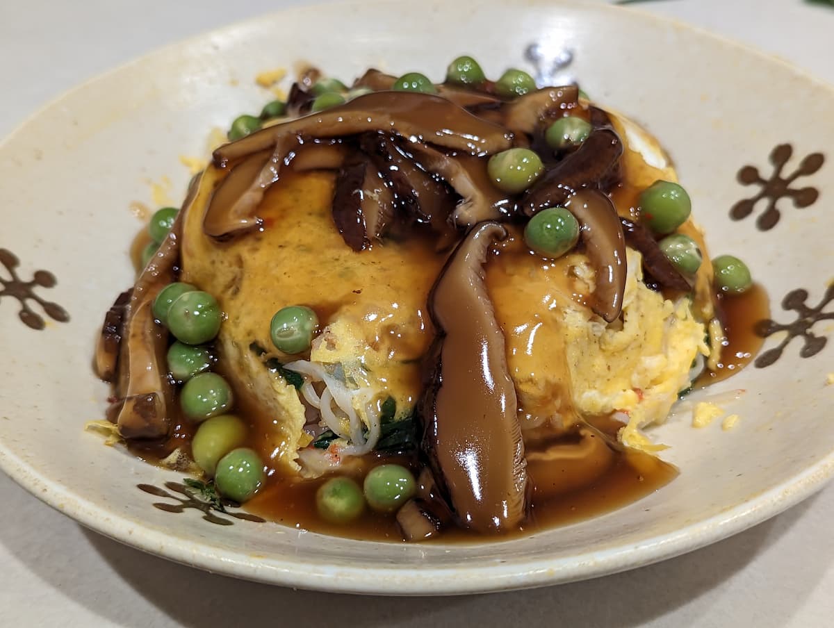 ニラ天津飯
