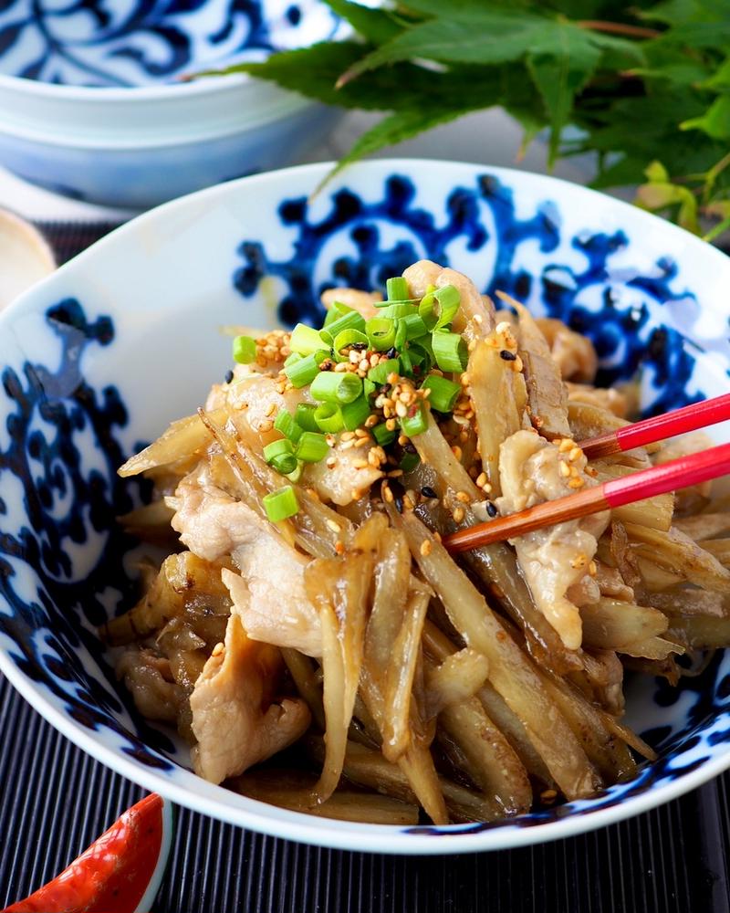 ご飯がすすむコンビ！「豚こま×ごぼう」の簡単おかず4選