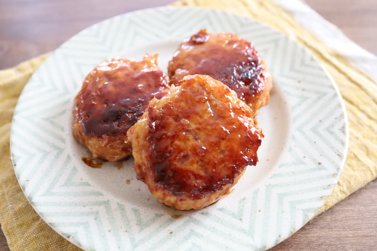 照り焼きチキンバーグ