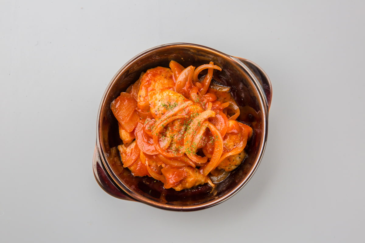 鶏のトマトクリーム煮