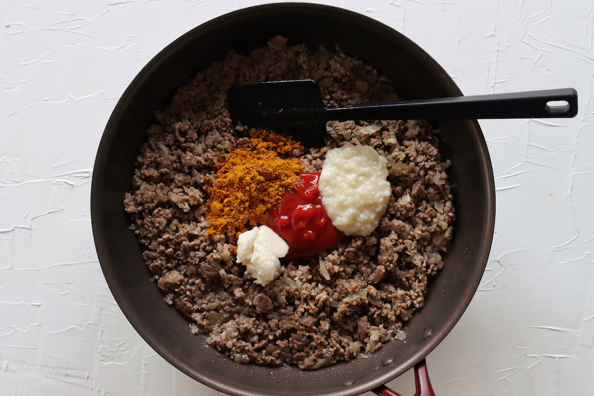 発酵肉みそカレー 作り方3