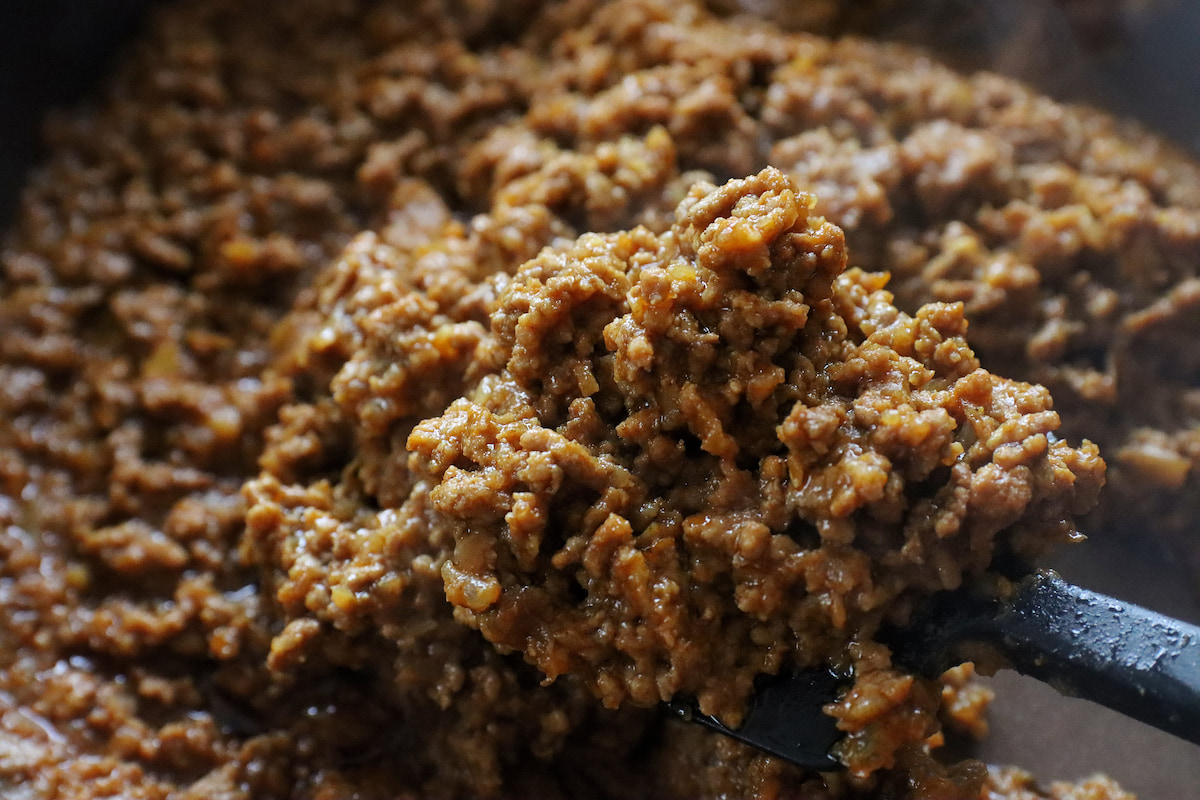 発酵肉みそカレー 完成写真