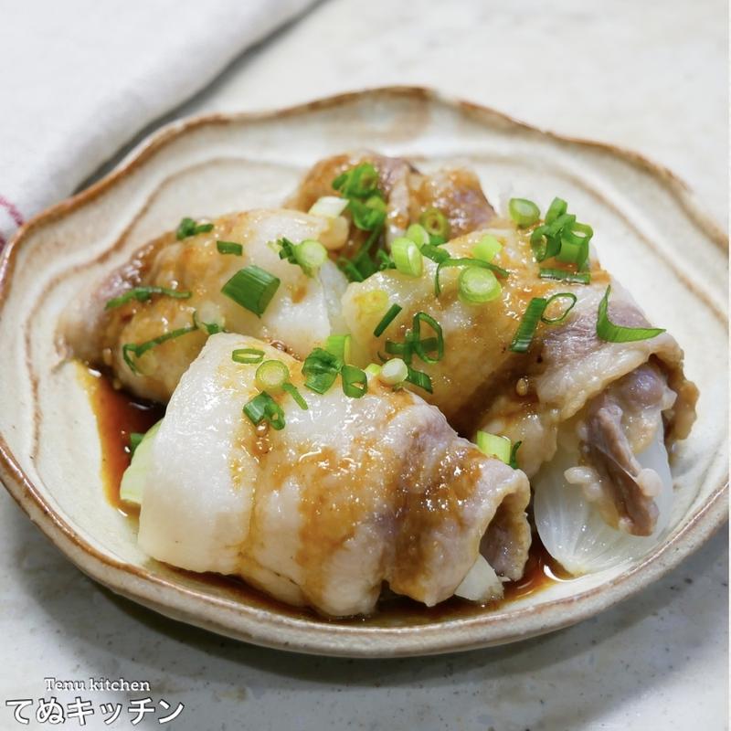 レンジだけで作れる!「新玉ねぎ×豚肉」のお手軽おかず