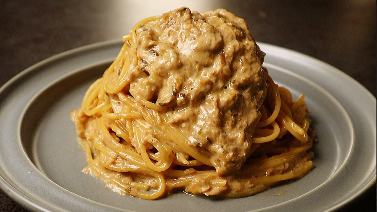 ツナパスタ　だれウマ