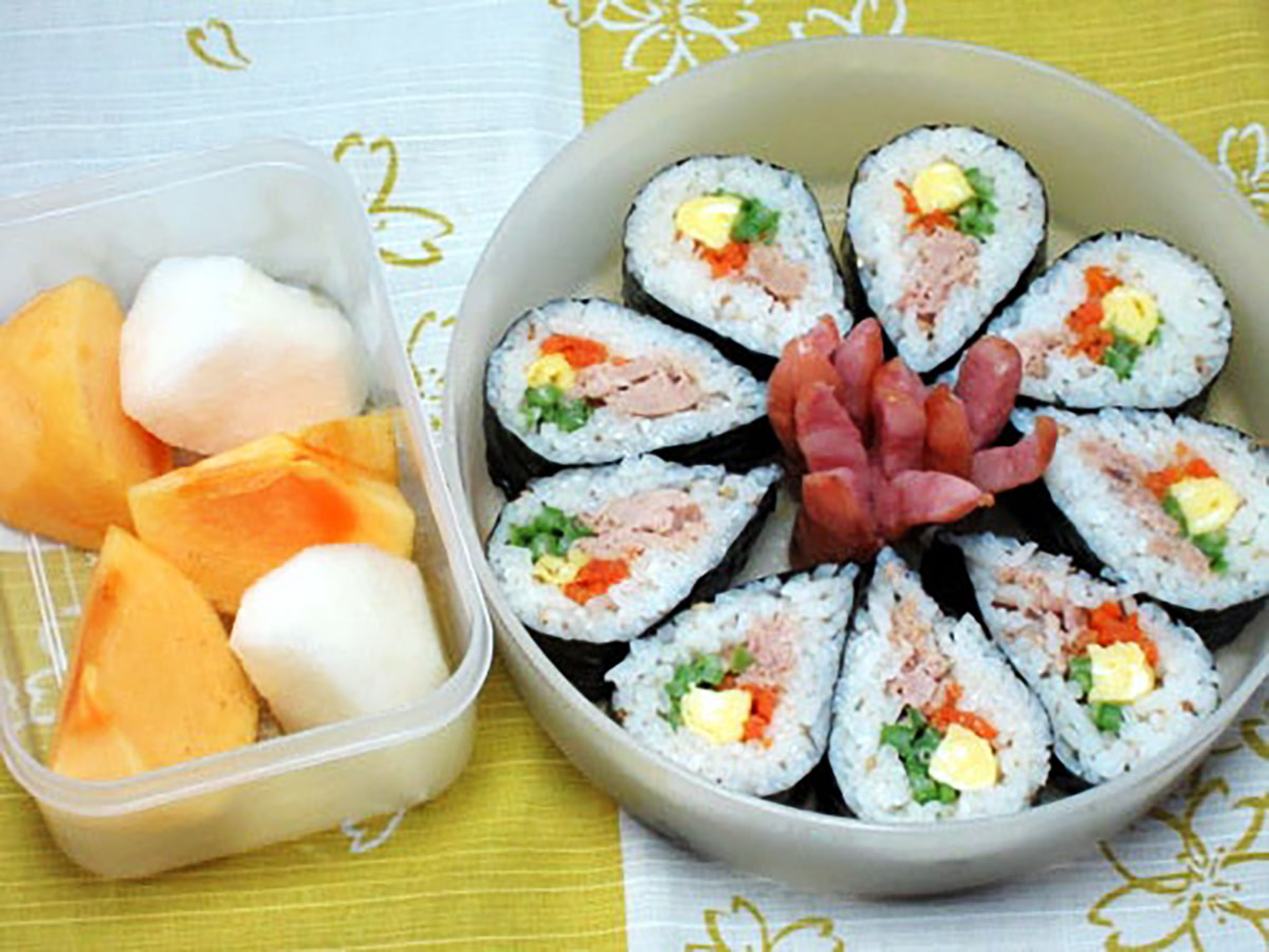 韓国風のり巻きキンパお弁当