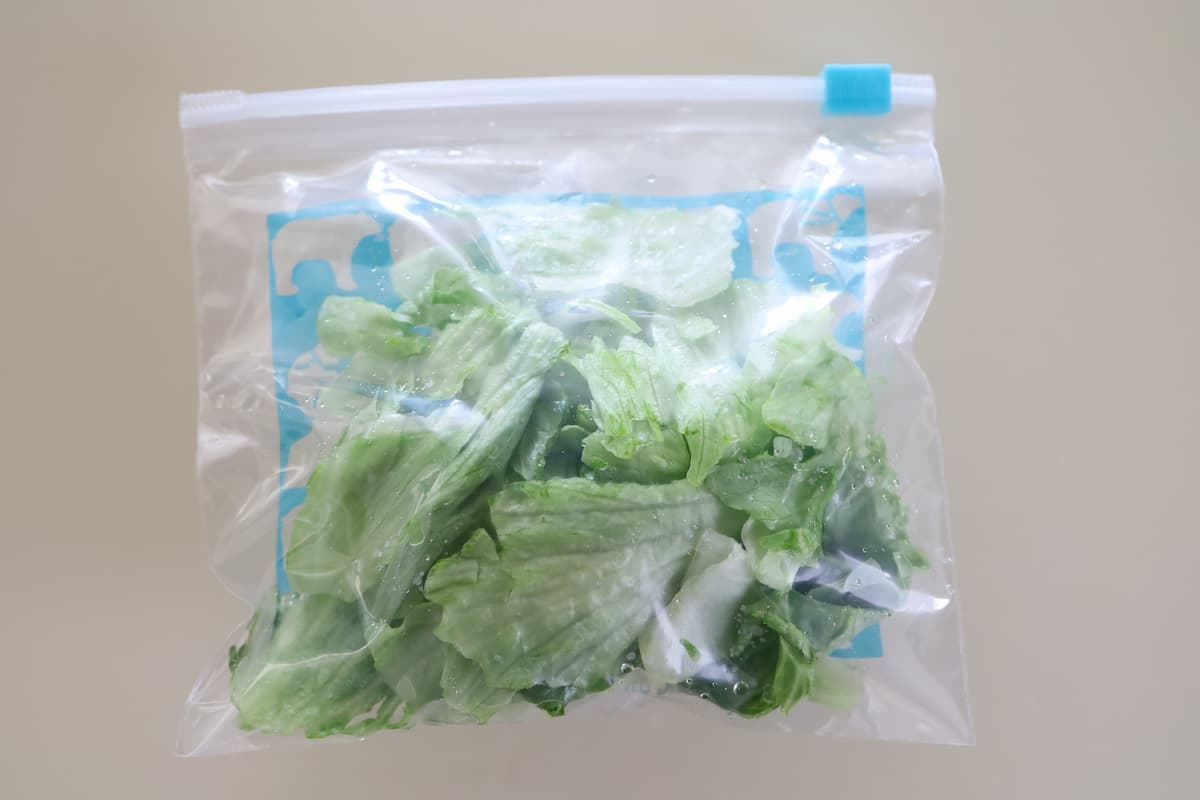 レタスのやみつきサラダ