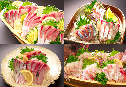 お刺身4種セット/三崎まぐろとブリ産直魚umaka(うまか)