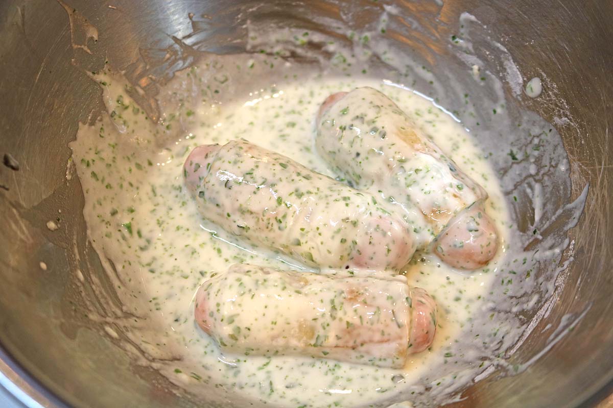 「ちくわソーセージの磯辺焼き」レシピ