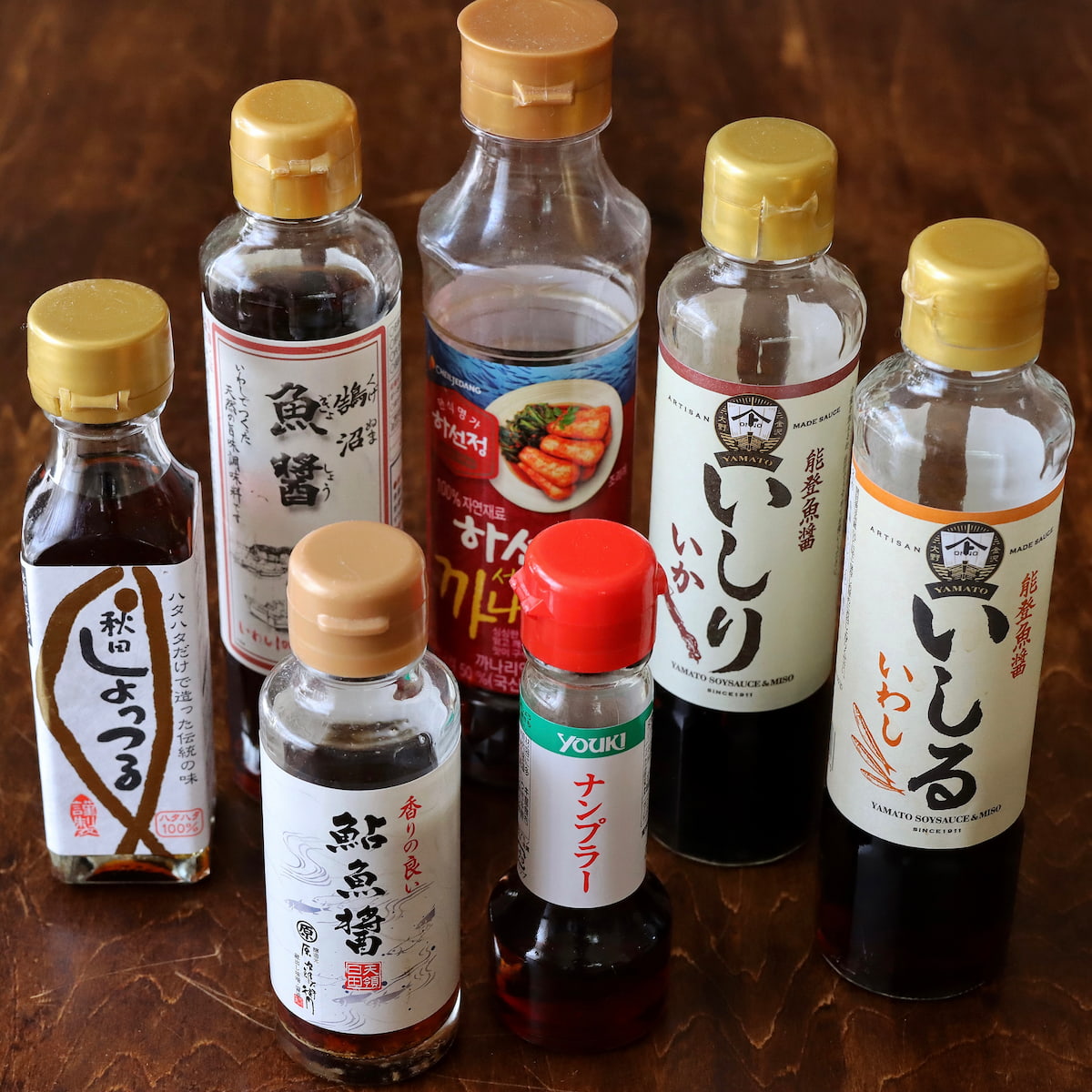 色々な魚醤