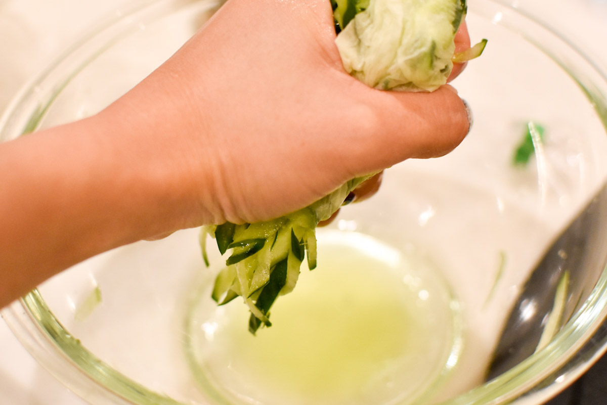 胸肉ともやしの中華和え