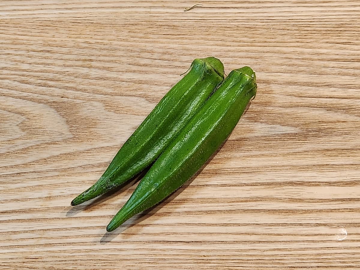 オクラの大きさに注目