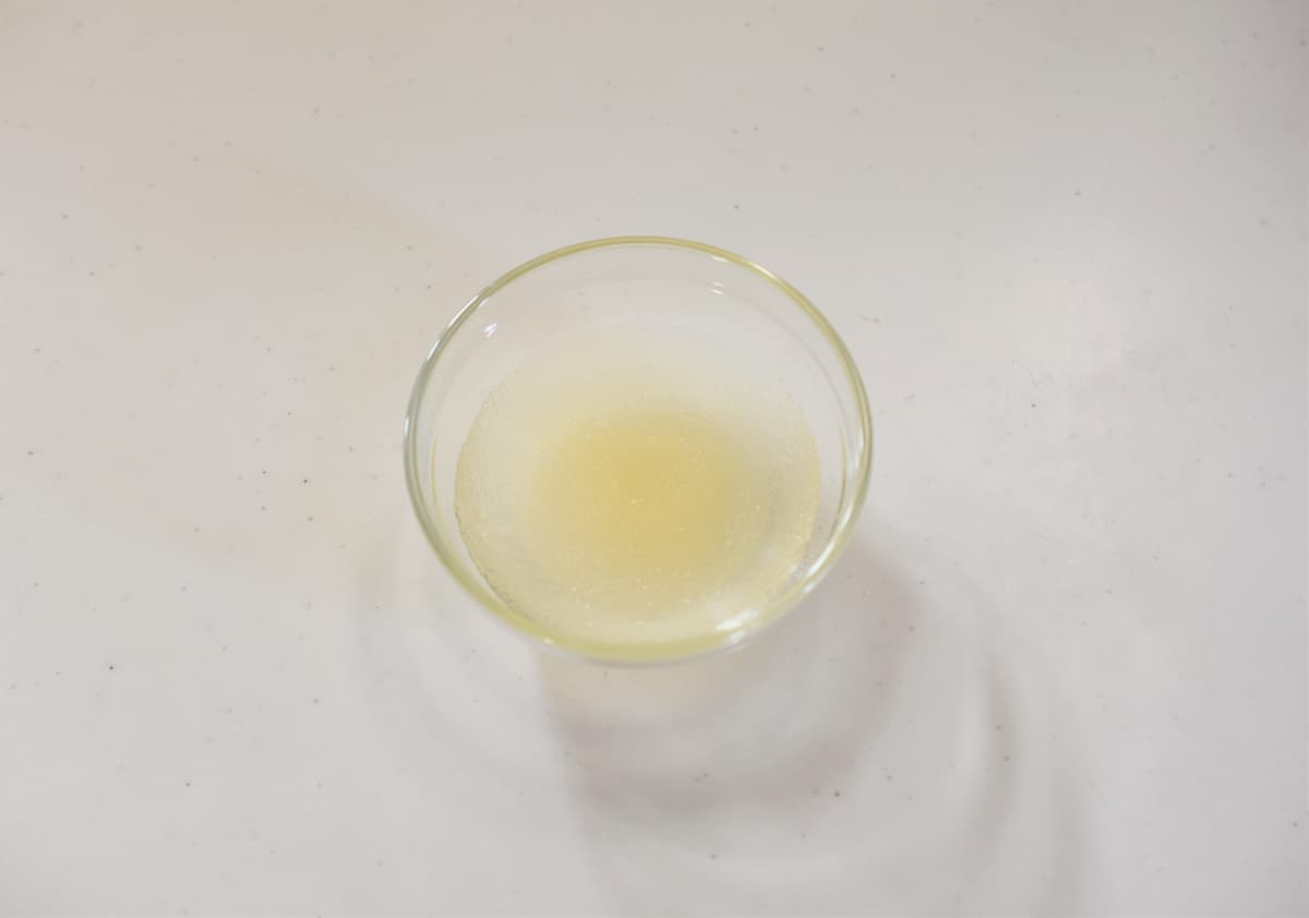 「ぷるぷる抹茶ゼリー」レシピ
