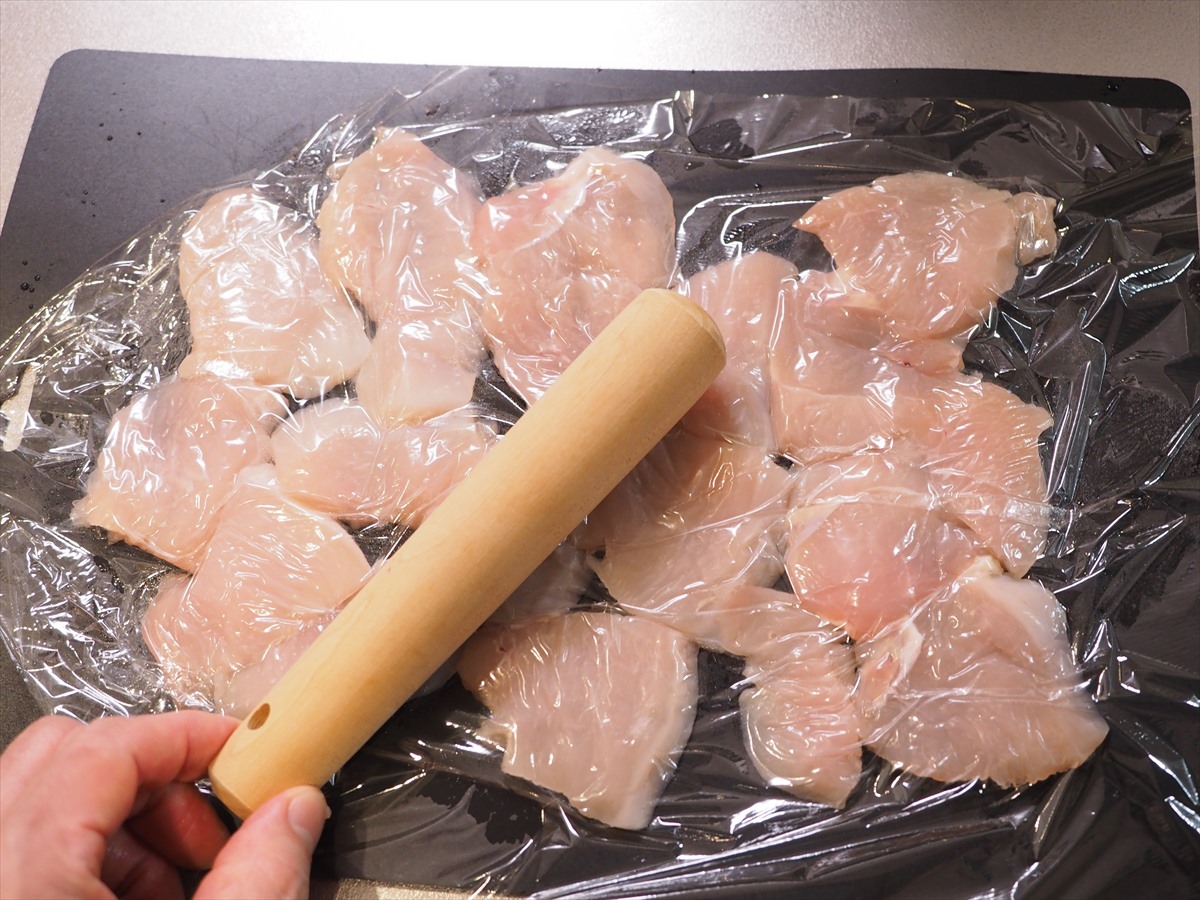 鶏むね肉のイタリアンカツレツ
