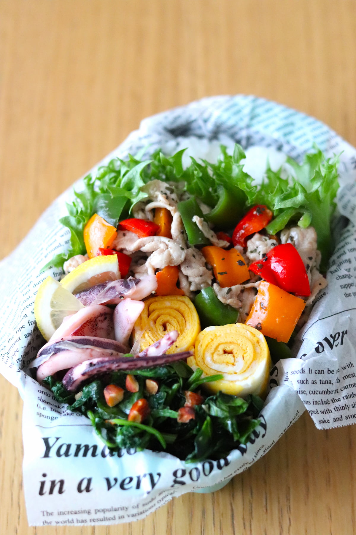 ガパオ風弁当