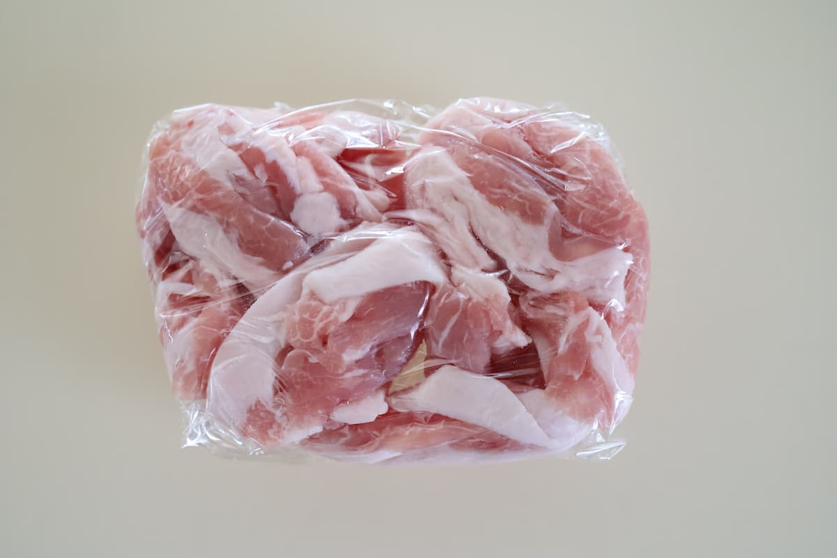 豚肉としいたけの甘辛炒め