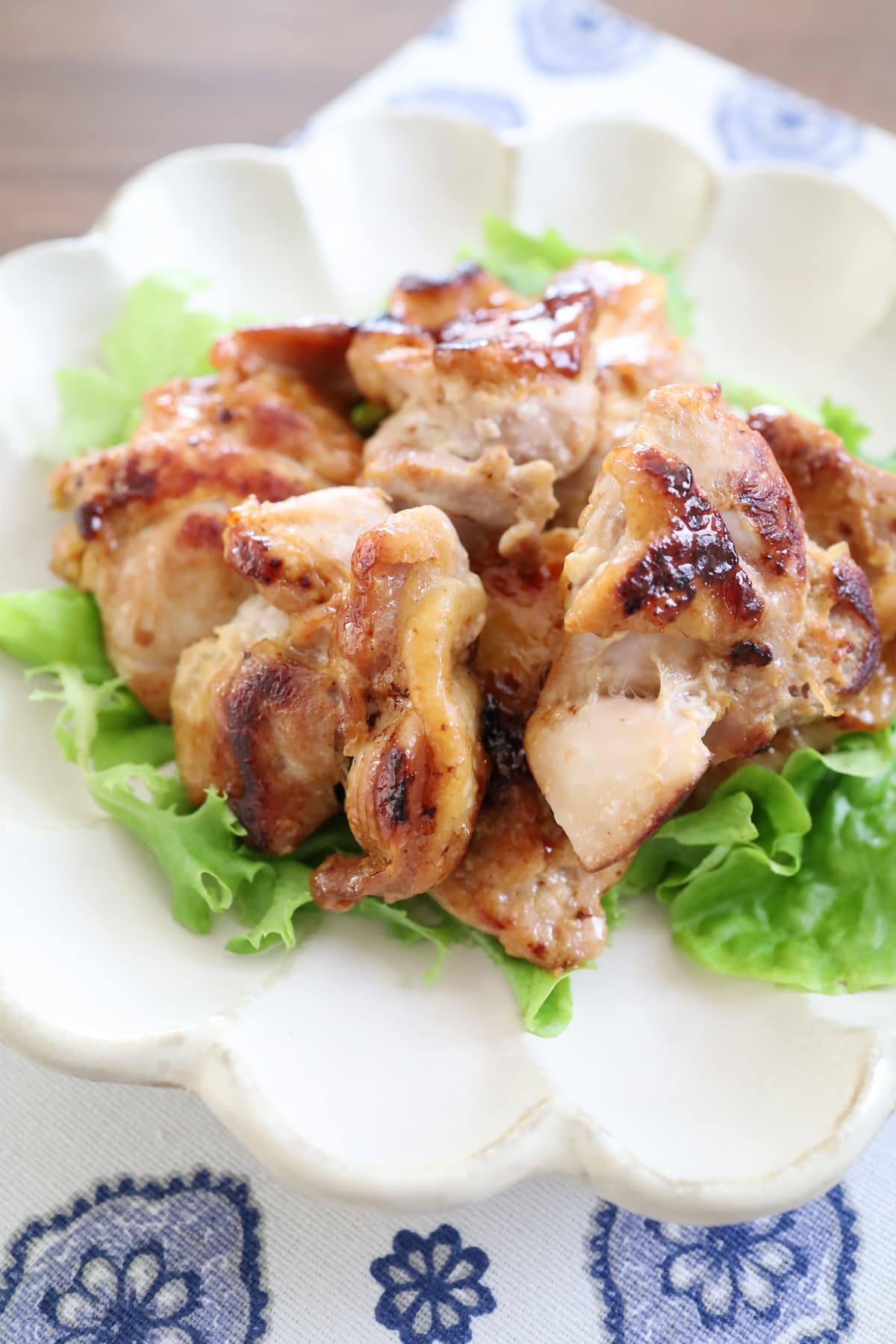 鶏肉の塩麹焼き