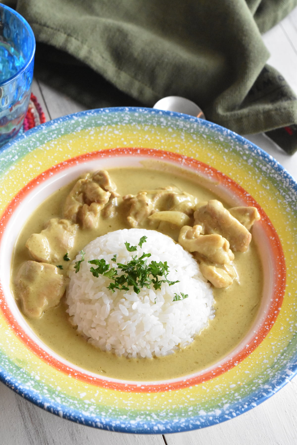 仕上がり(ココナッツチキンカレー)