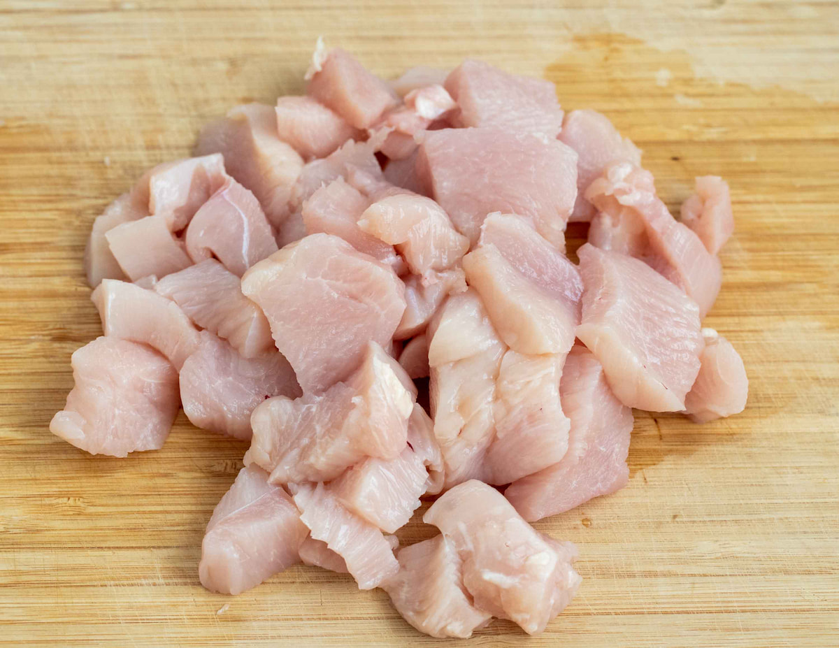 鶏むね肉とブロッコリーの明太マヨ和え作り方