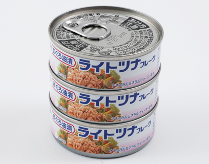 一週間分の食材-缶詰