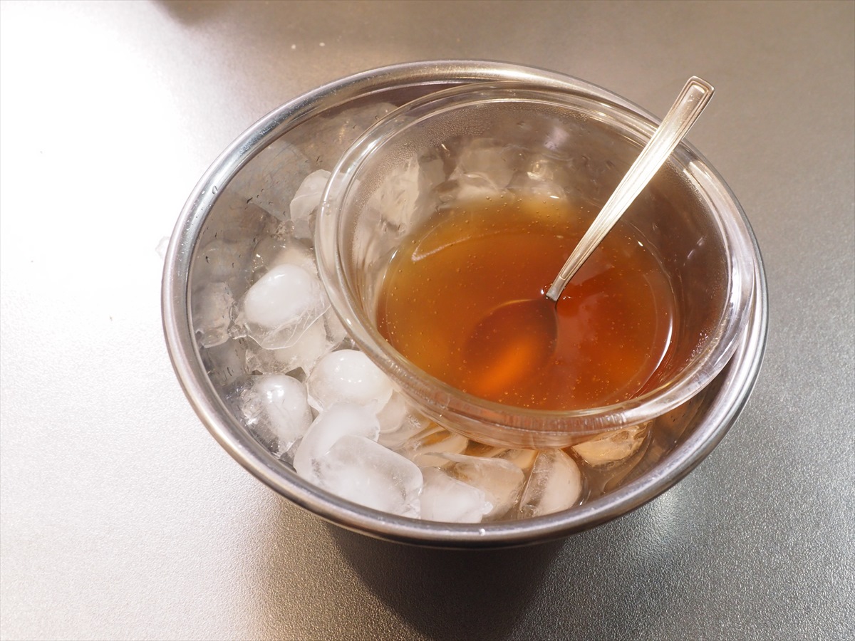 あんかけ冷やし茶碗蒸し