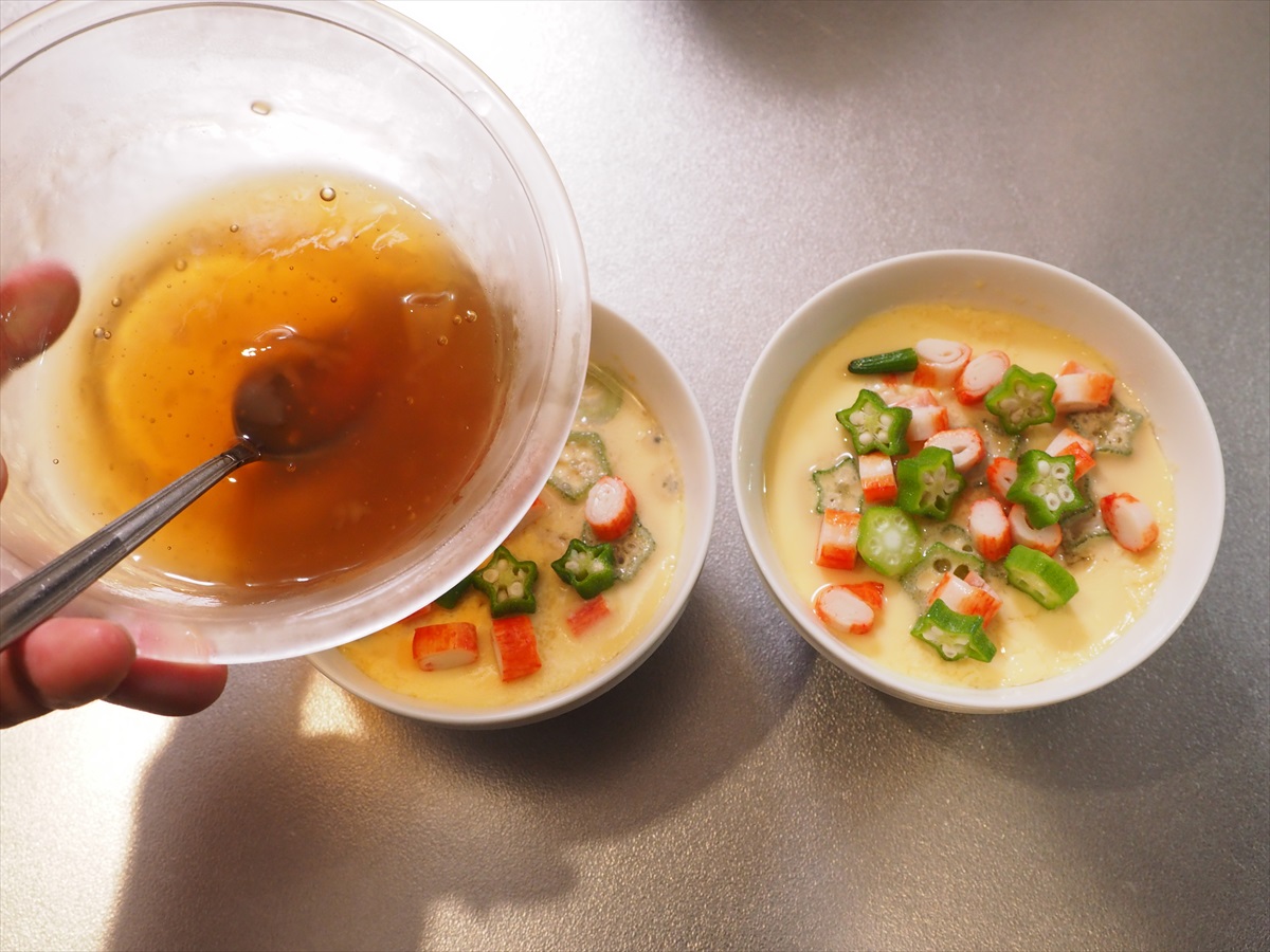 あんかけ冷やし茶碗蒸し