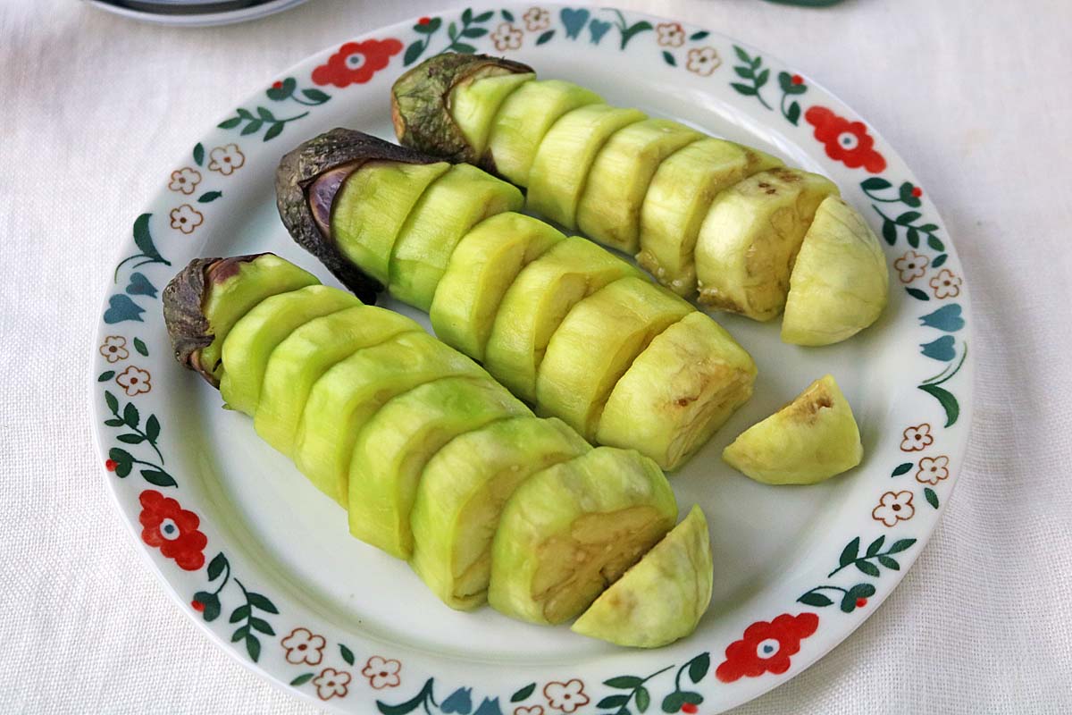 「ふわとろ焼きなす風」レシピ
