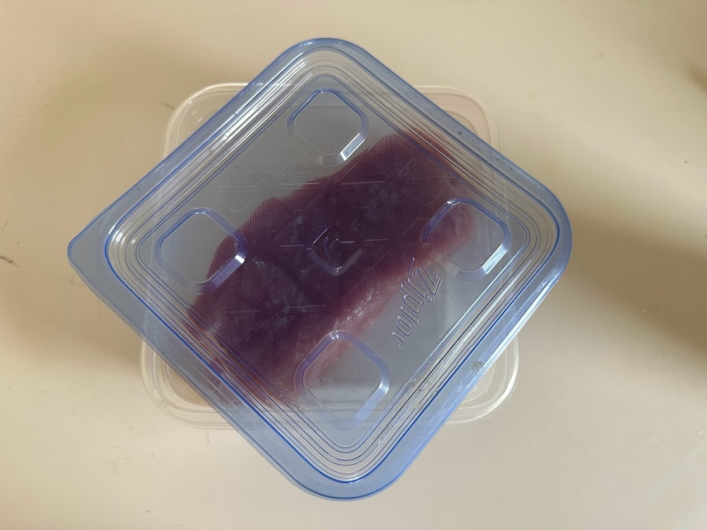 「電子レンジで照り焼きチキン風」レシピ