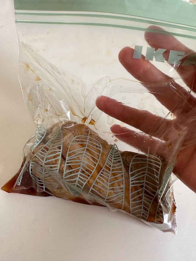 「電子レンジで照り焼きチキン風」レシピ