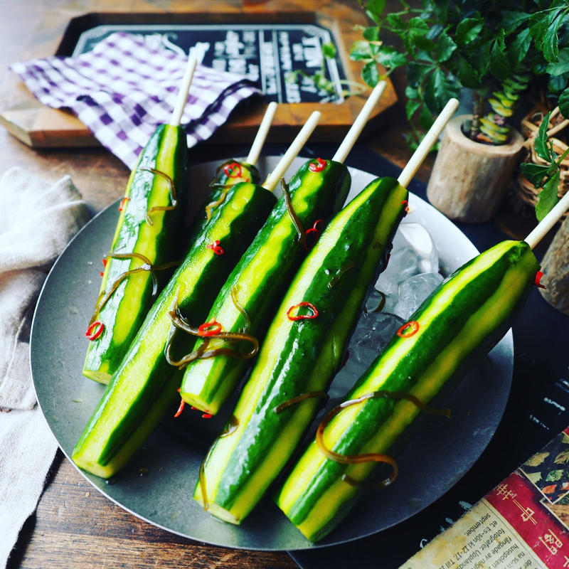 冷やしてポリポリ食べたい！酢でさっぱり「きゅうりの1本漬け」