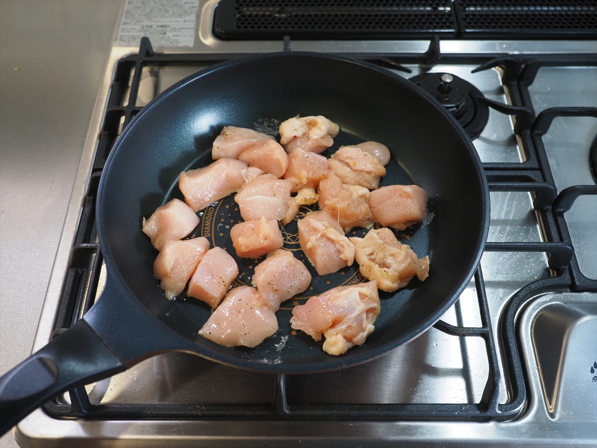 鶏むね肉のチリソース炒め