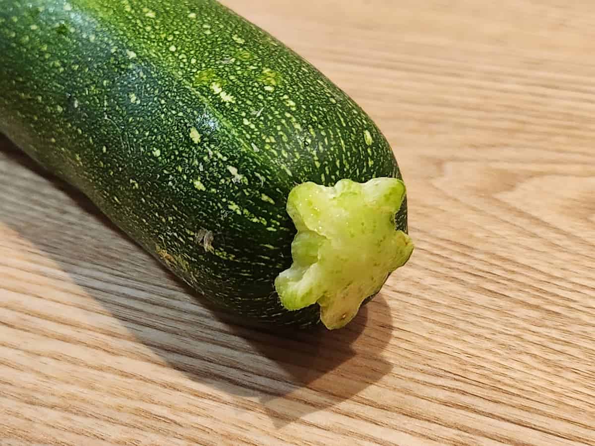 ズッキーニは切り口がみずみずしいものを選ぶ