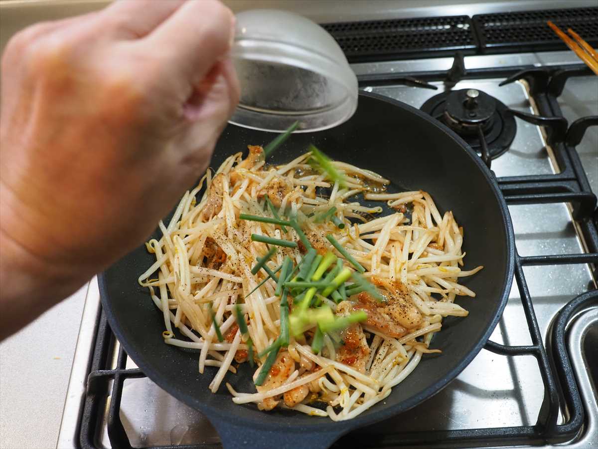 鶏もやし炒め