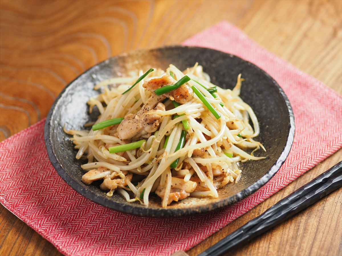 鶏もやし炒め