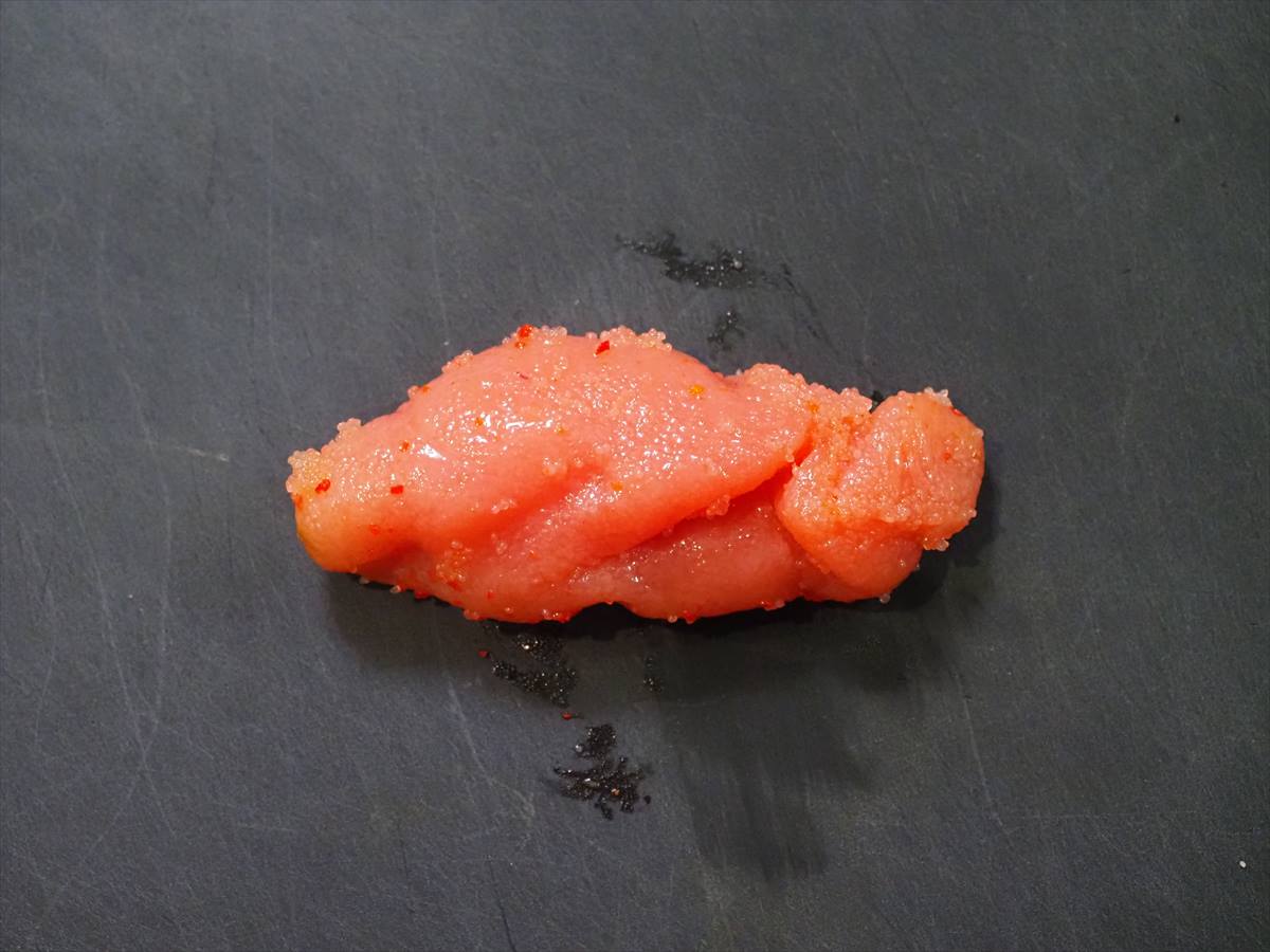 明太水晶鶏の冷製パスタ