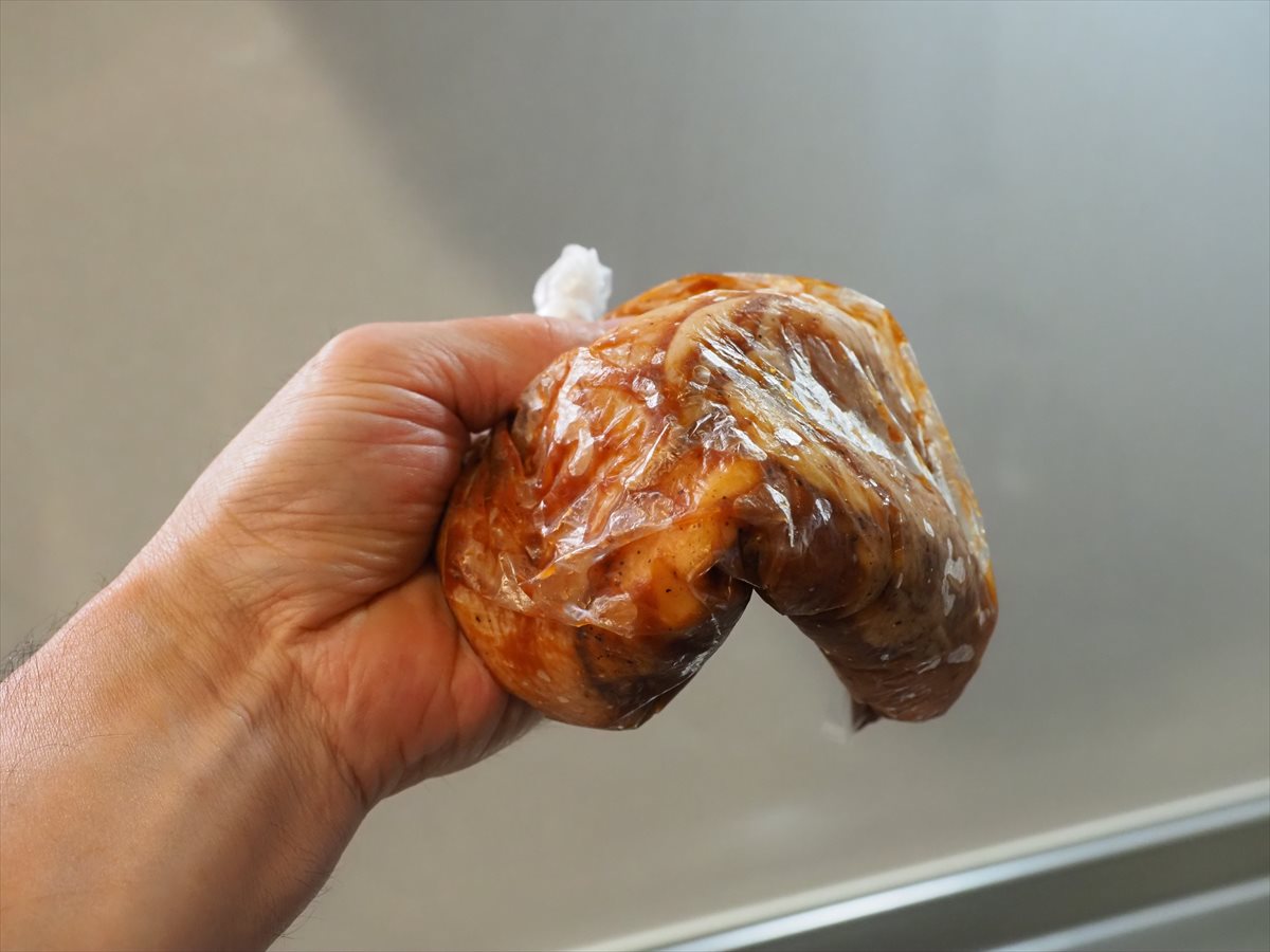 鶏もも肉のウスターソース焼き