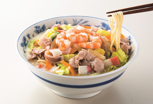 海鮮具入りちゃんぽん/こじま製麺