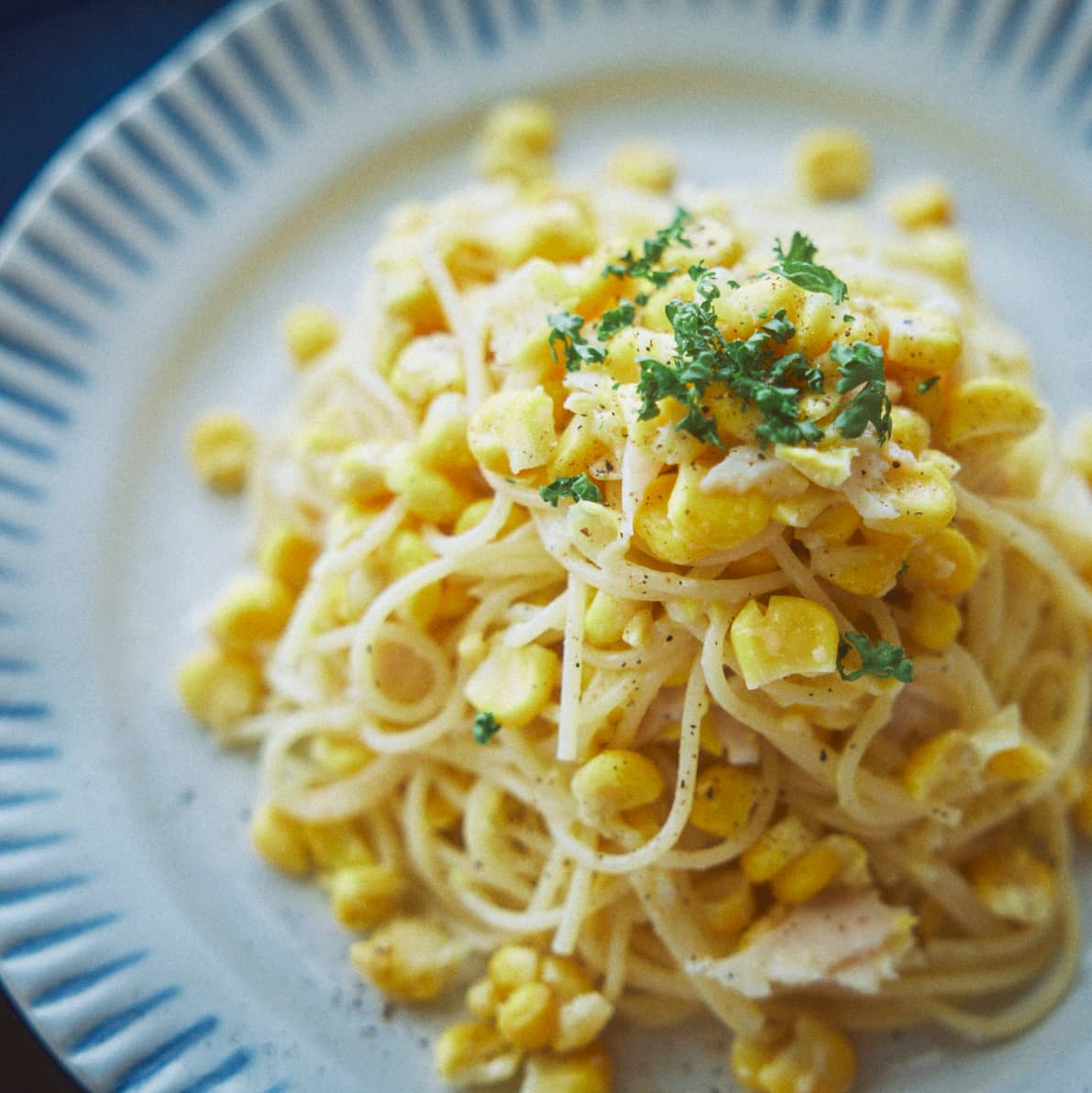 冷やし！つぶし！もろこしパスタ