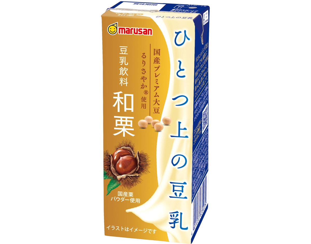ひとつ上の豆乳-豆乳飲料-和栗