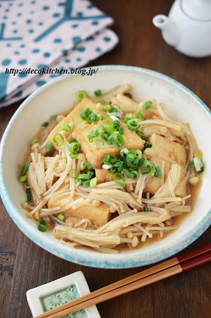 コスパ食材で満足！「えのき×厚揚げ」のあと一品おかず
