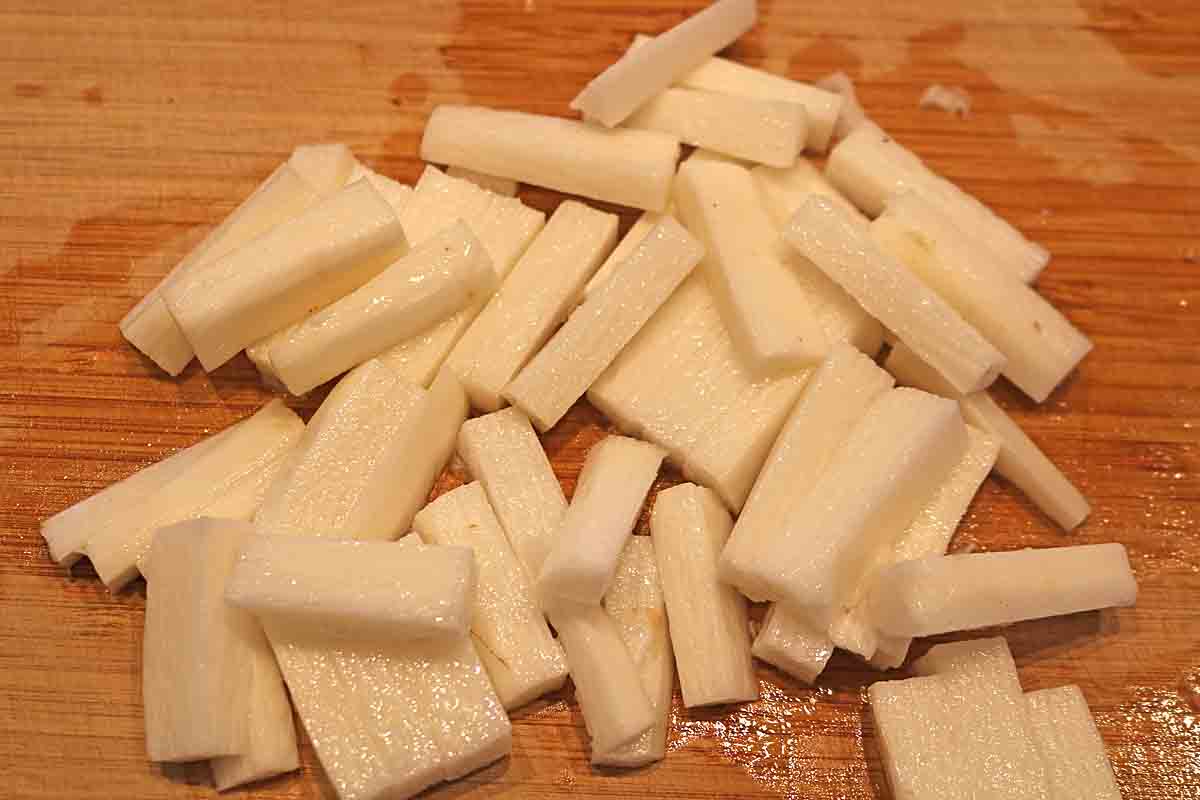 「長芋と枝豆のひじき炒め」レシピ