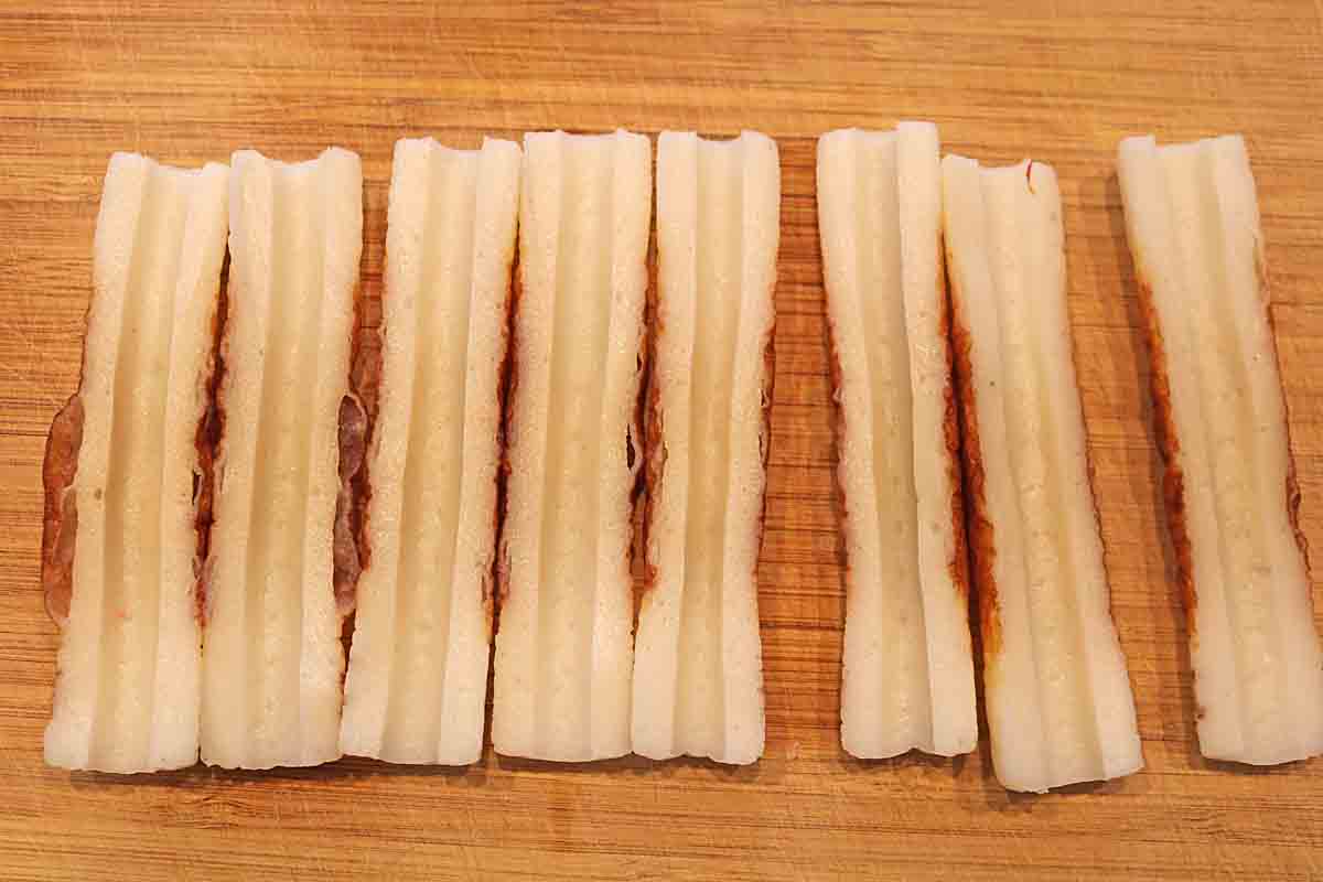 ちくわの鯖マヨチーズ焼き2