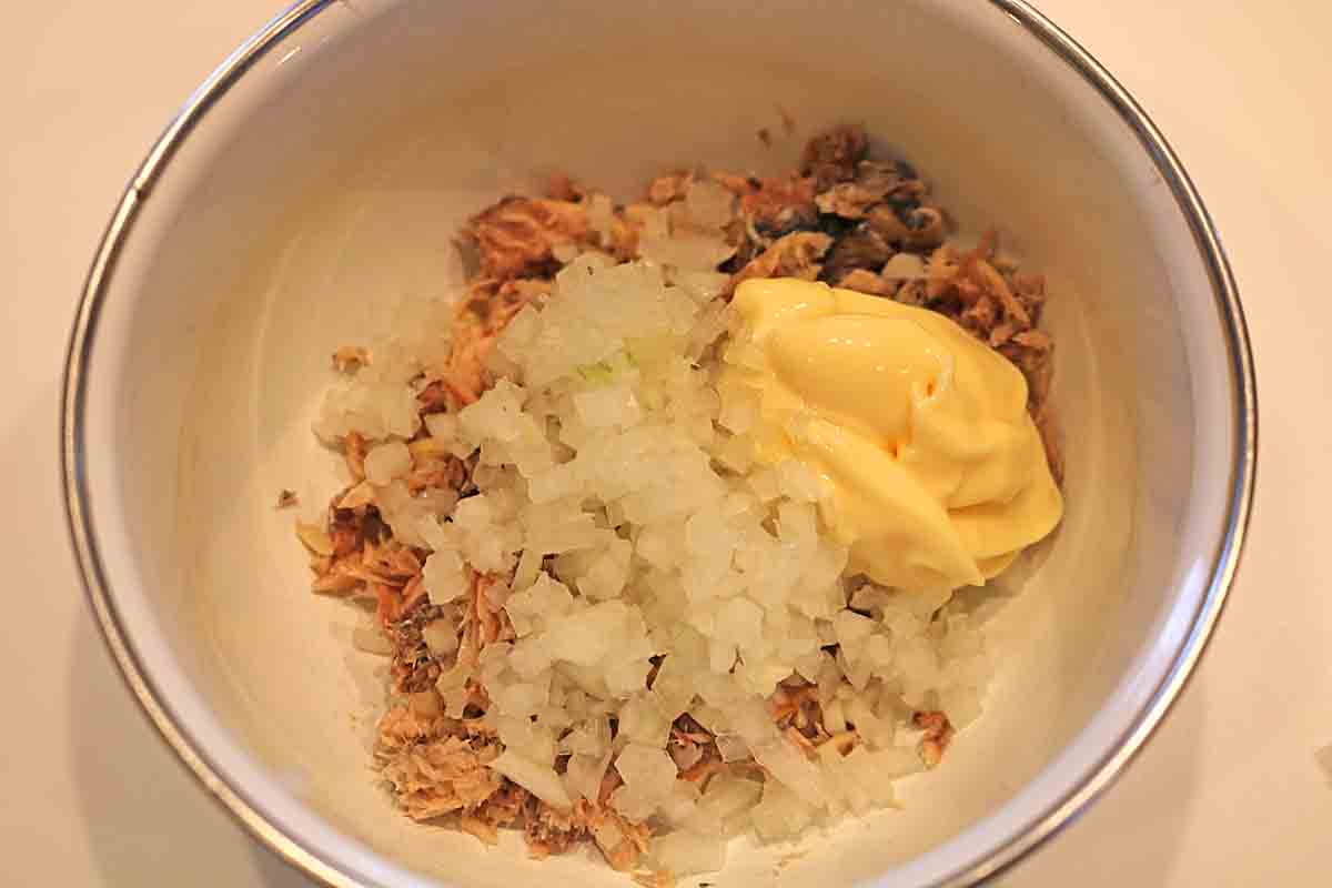 ちくわの鯖マヨチーズ焼き3